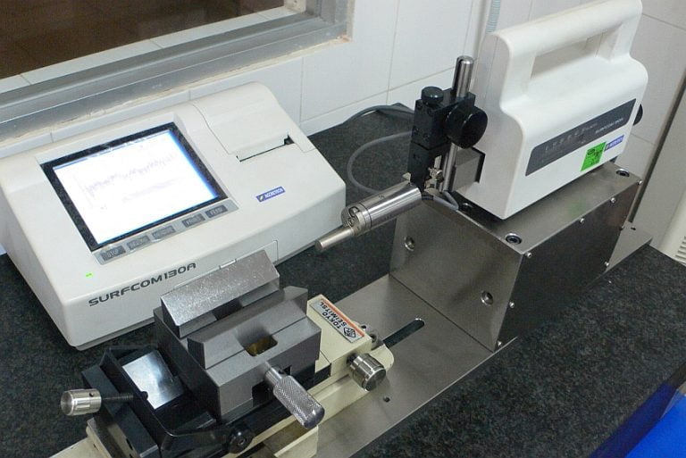 Roughness check by Surfcom Surface Roughness Tester | Boly Metal