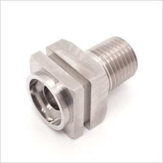 Stainless Steel 316L Sensor fitting for Pressure Sensor, Transducer and Transmitter, China OEM Machining | Boly Metal