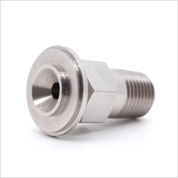 Stainless Steel 304L port housing for Pressure Sensor, Transducer and Transmitter, China OEM Machining | Boly Metal