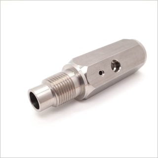 Stainless Steel 316 Hydraulic Valve Adaptor for Heavy vehicle, China OEM Machining | Boly Metal