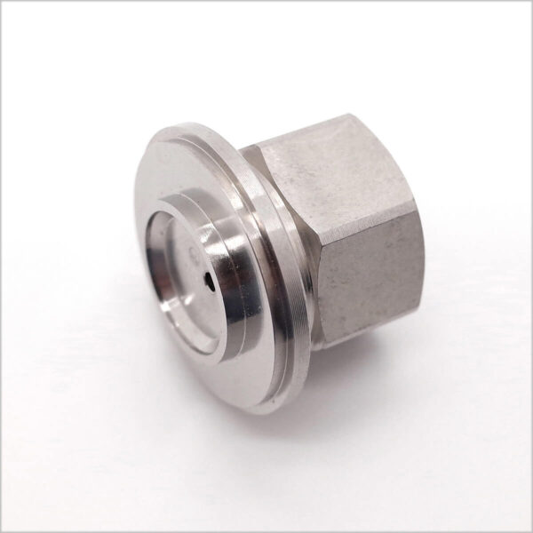 Stainless Steel Inconel 718 Port housing 3/8-24 UNF for Pressure Transducer and Transmitters, China OEM CNC Machined Parts | Boly Metal