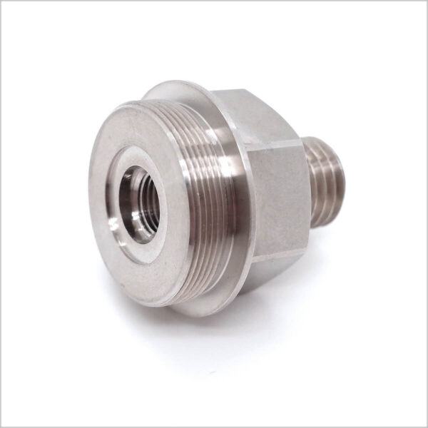 Stainless Steel 304L Port housing 1/8-27 NPTF for Pressure Transducer and Transmitters, China OEM CNC Machined Parts | Boly Metal