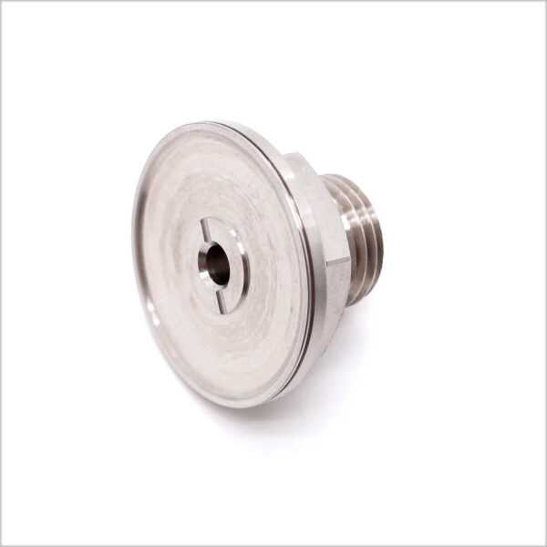 Stainless Steel Inconel 316L Transducer fitting face seal for Sensor & Semiconductor, China OEM Machined Parts | Boly Metal