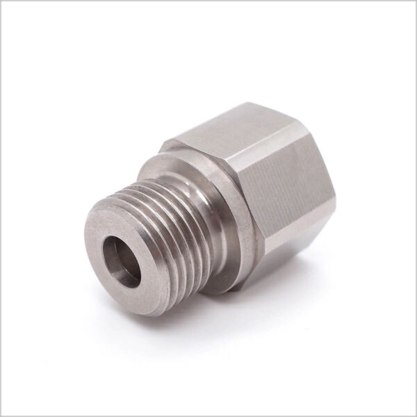Stainless Steel 303 Port Housing for Pressure Transducer and Transmitters, China OEM CNC Machined Parts | Boly Metal