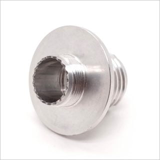 Aluminum 6061 Threaded adapter for Aerospace, China OEM Machining | Boly Metal